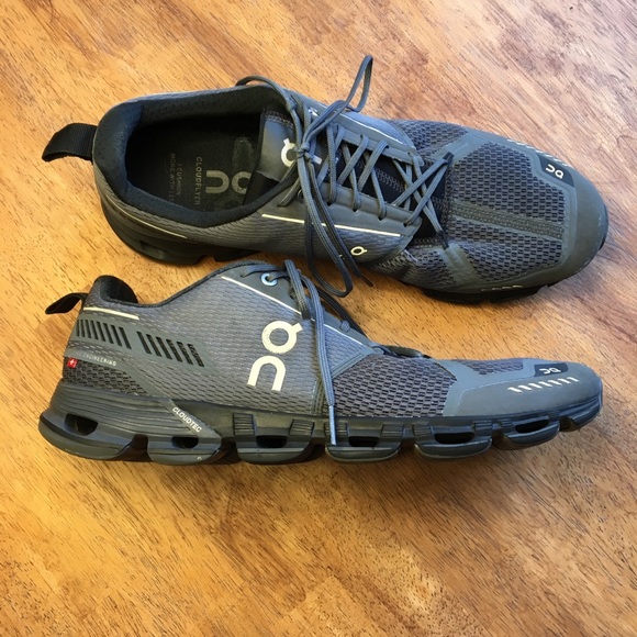 on swiss engineering running shoes